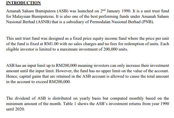 Asnb price