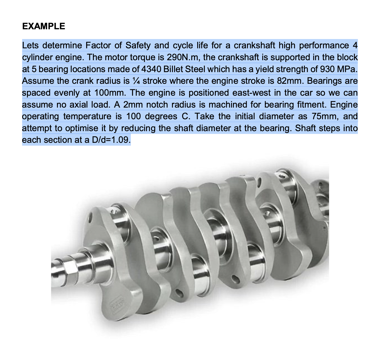 Crankshaft cycle best sale