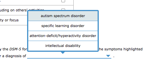 case study 1 for neurodevelopmental disorders joey