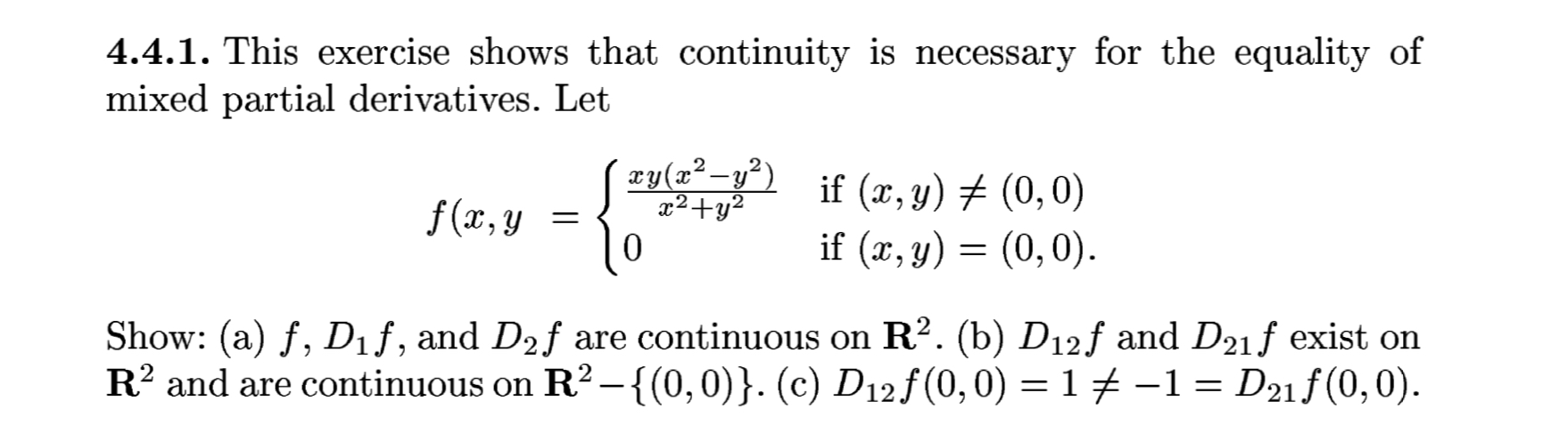 Solved 4.4.1. This exercise shows that continuity is | Chegg.com