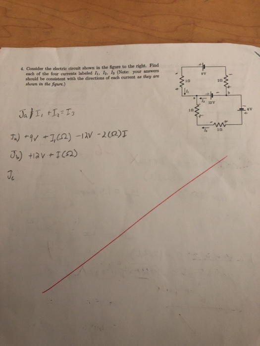 Solved 4. Consider the electric circuit shown in the figure | Chegg.com