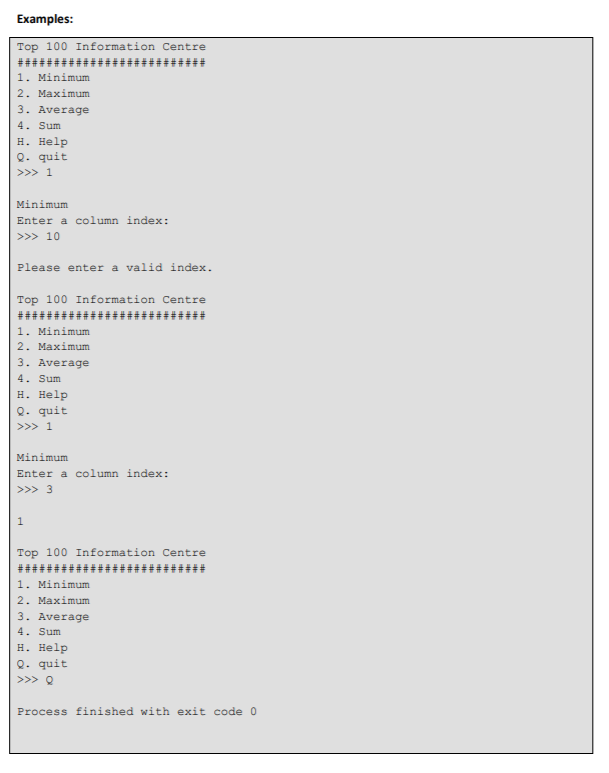 Solved Task 1A: Sorting Tables (10 marks) A sorting function | Chegg.com