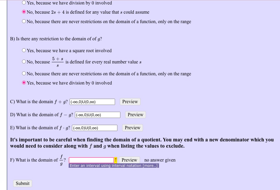 Using the functions defined here answers the | Chegg.com