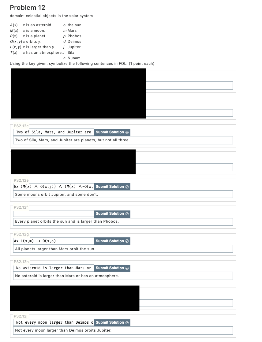 Problem 12 Domain Celestial Objects In The Solar