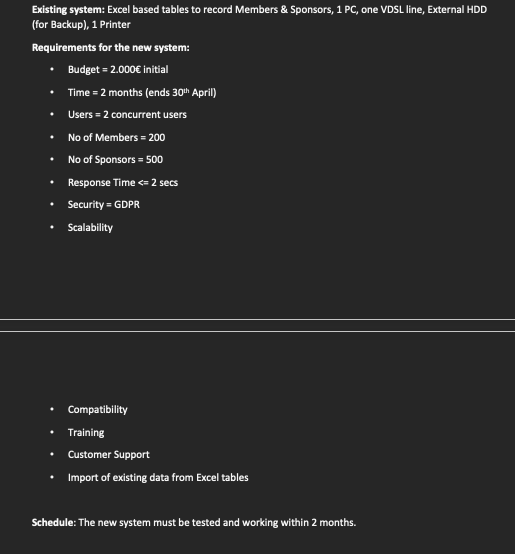 Solved Assignmentf2 Feasibility Study Prepare A Short Chegg