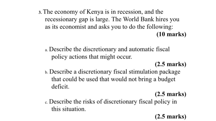 1.03 quiz homework the economy of kenya