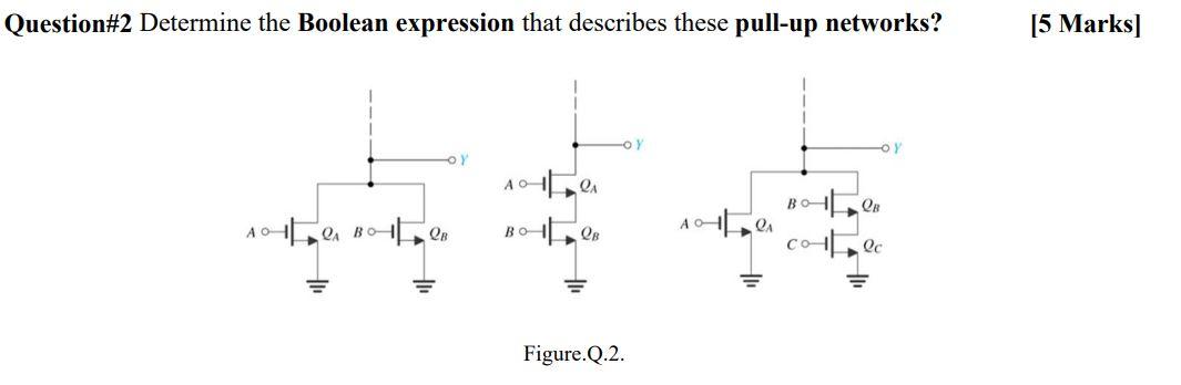 Solved Question#2 Determine the Boolean expression that | Chegg.com