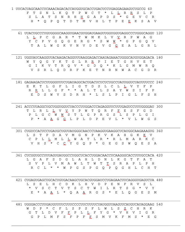 1 Find The 3 Exons And Highlight The Correspondin Chegg Com