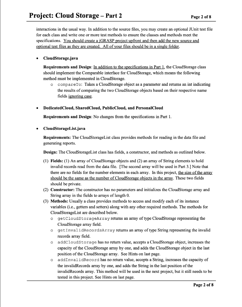 Solved I need a little help with this java assignment. I | Chegg.com