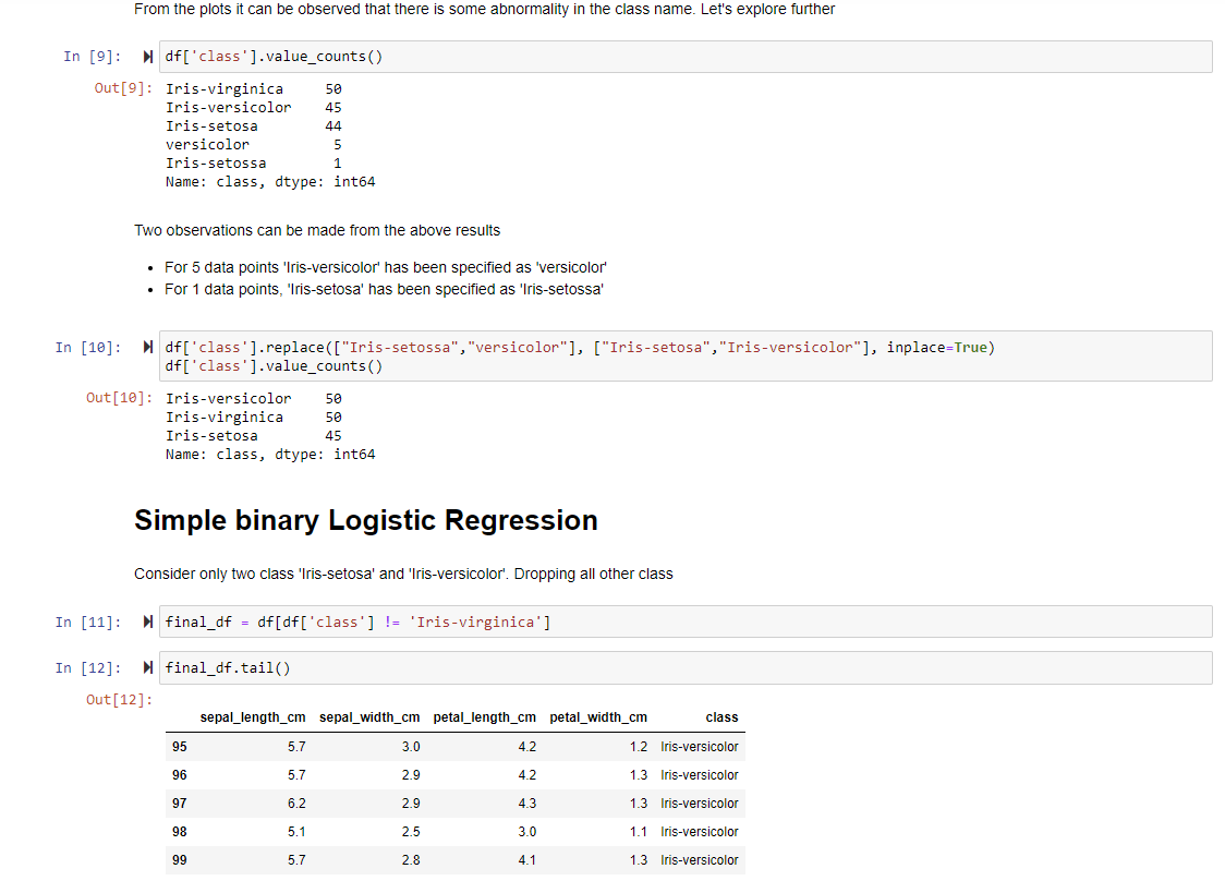 Solved In [1] import numpy as np import pandas as pd import | Chegg.com