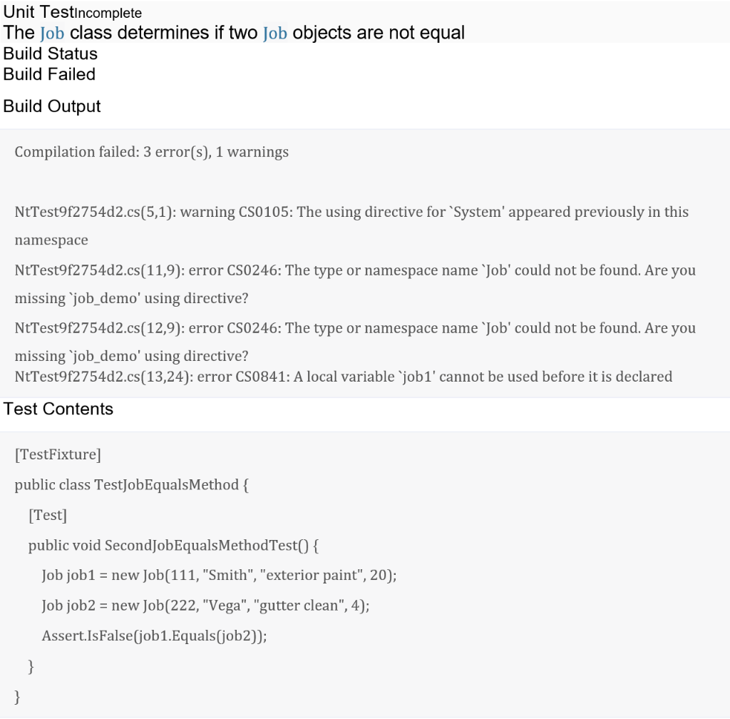 I am having trouble with this C# Programming | Chegg.com