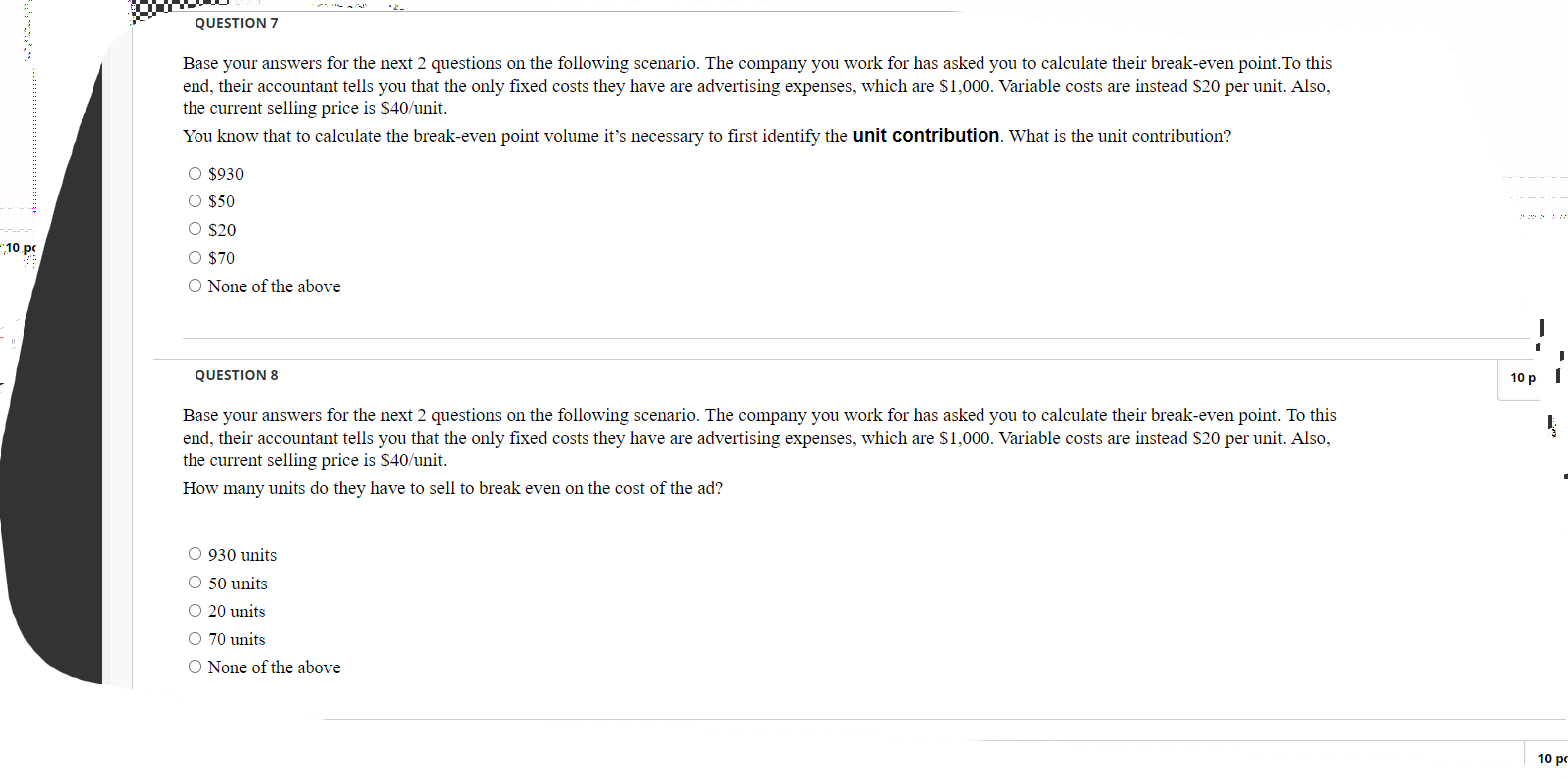 Solved Base your answers for the next 2 questions on the | Chegg.com