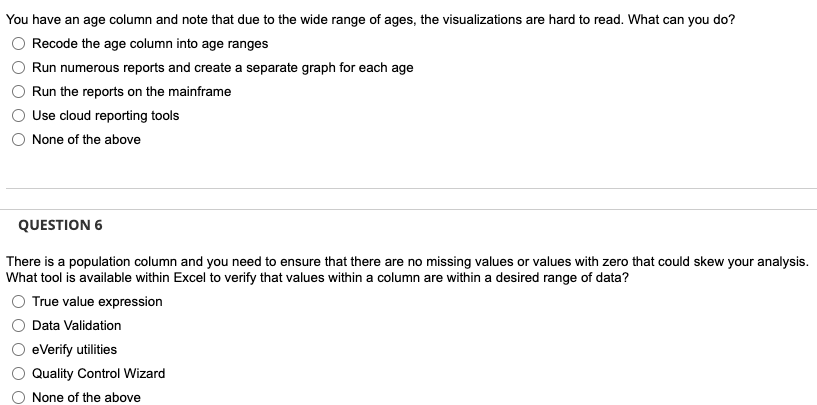You have an age column and note that due to the wide | Chegg.com