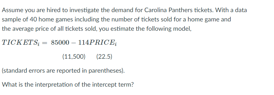 Solved Assume you are hired to investigate the demand for