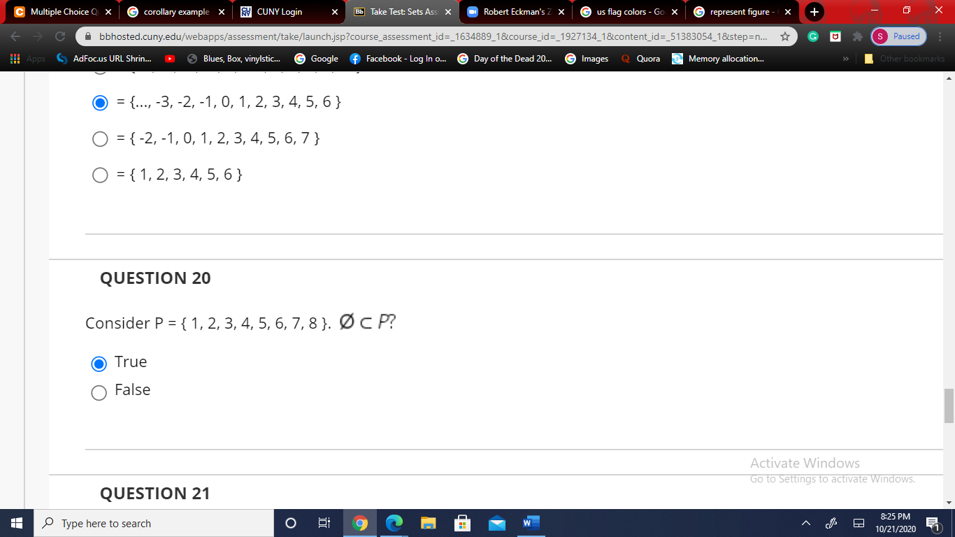 Solved Multiple Choice Question A Venn Diagram Uses Circl Chegg Com