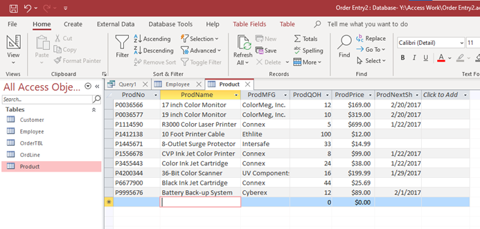 Solved Complete the following tasks in Mirosoft Access using | Chegg.com