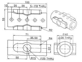 Solved Solve it in solidworks please.Please also Show me the | Chegg.com