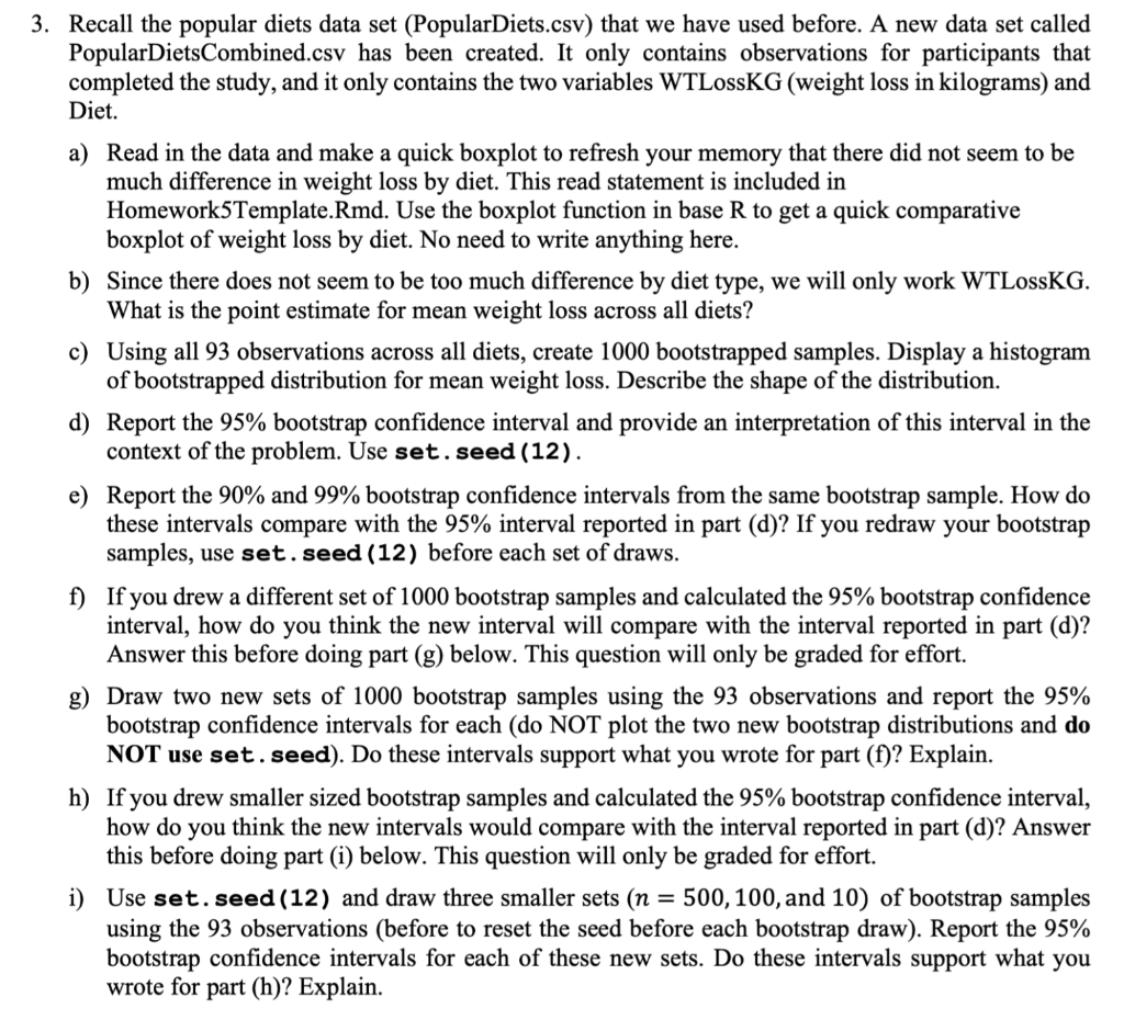 Can anyone help me with these? Need using R | Chegg.com