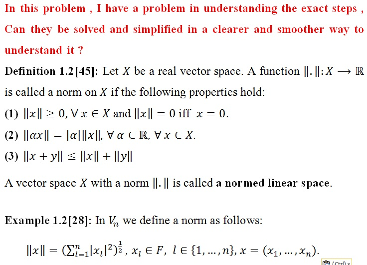 Solved In this problem , I have a problem in understanding | Chegg.com