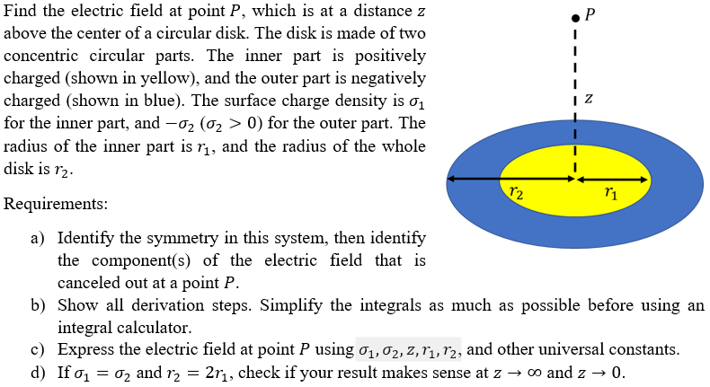Solved Find the electric field at point P, ﻿which is at a | Chegg.com