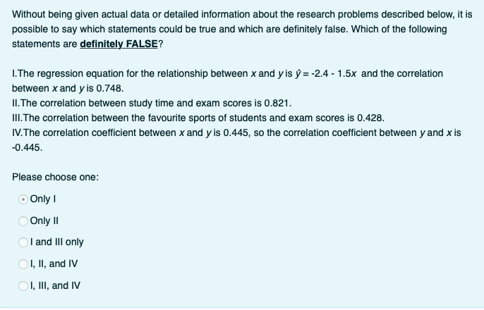Solved Could you explain why the answer is 1,3, and 4 ? | Chegg.com