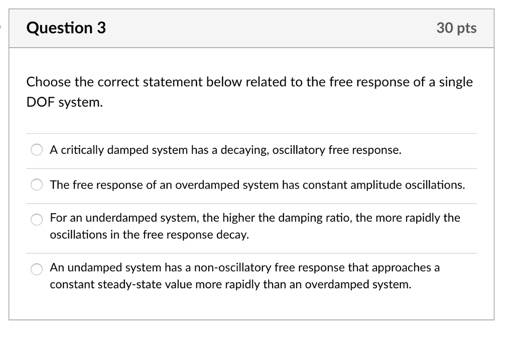 Solved Question 3 30 pts Choose the correct statement below | Chegg.com