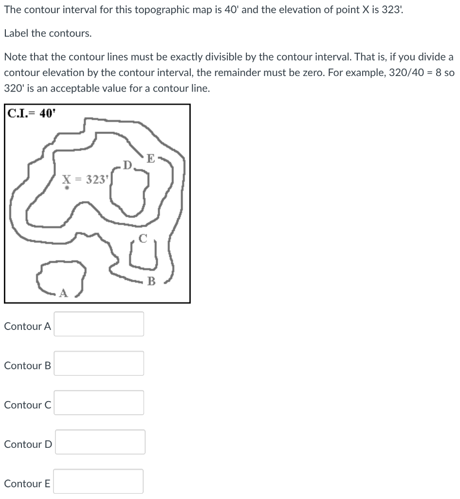 Solved Question 1 1 pts What is the contour interval of this | Chegg.com