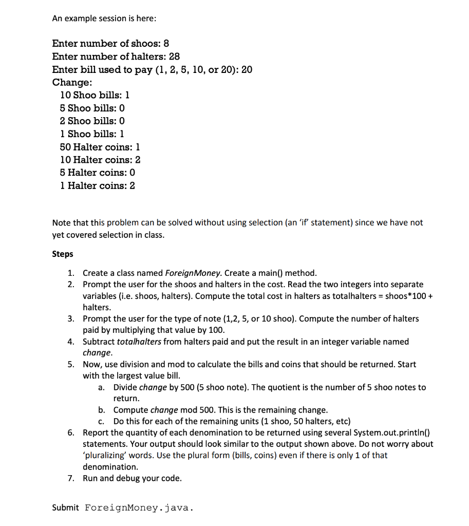 Solved Problem 2 (10 points) Create a file named | Chegg.com