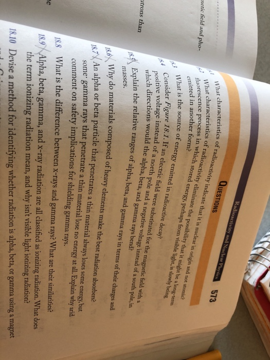 QUESTIONS 573 What characteristics of aracteristics | Chegg.com