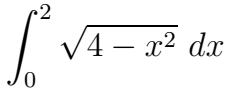 Solved Calculateby perceiving the integral as an area. | Chegg.com