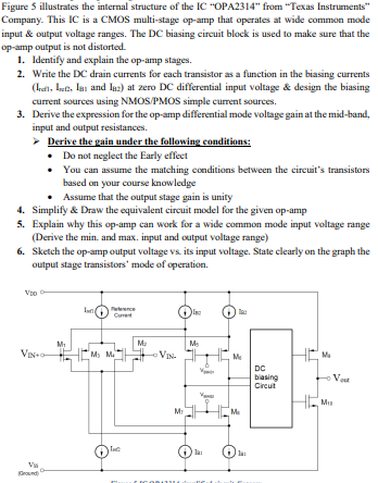 Figure 5 illustrates the internal structure of the IC | Chegg.com