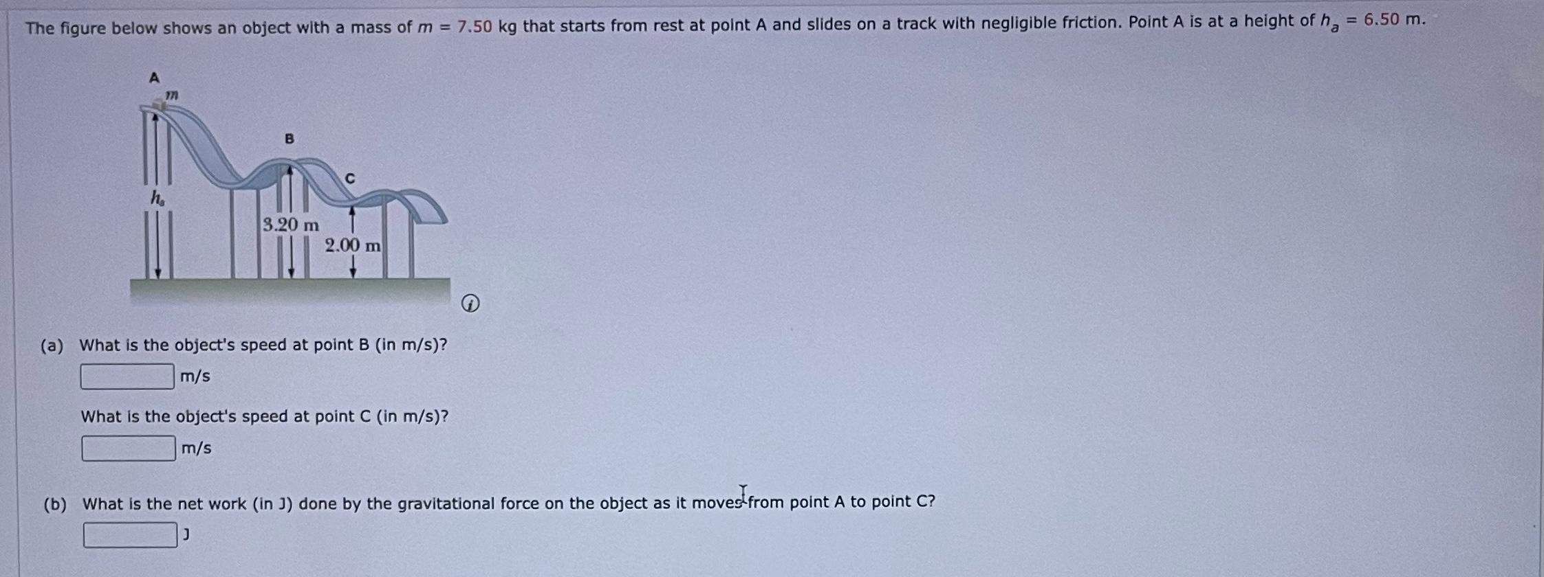 Solved The figure below shows an object with a mass of | Chegg.com 