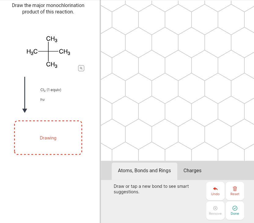 Solved Draw the major monochlorination product of this | Chegg.com