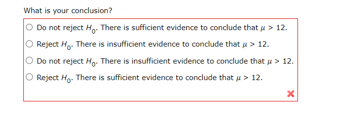 Solved Consider the following hypothesis test. | Chegg.com