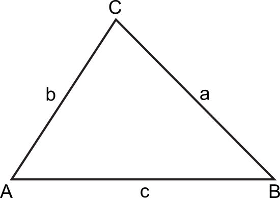 Solved The triangle ABC has angle C=40 degrees , angle | Chegg.com