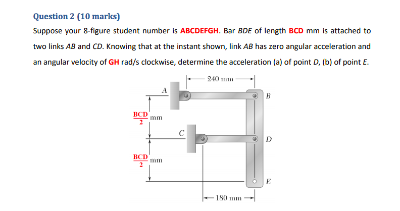 Solved Question 2 (10 Marks) Suppose Your 8-figure Student | Chegg.com