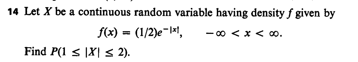 Solved 4 Let X Be A Continuous Random Variable Having 7987