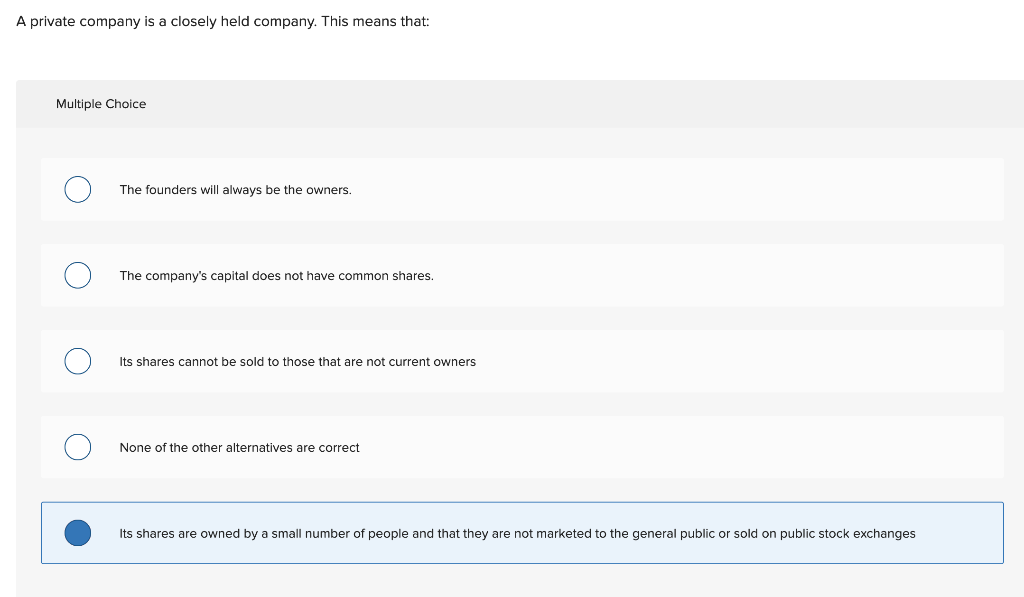 Solved Some companies cross-list their shares, meaning that