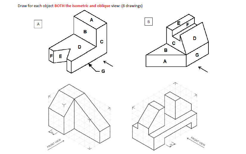 Solved Just draw using plain A4 white paper, no letters and | Chegg.com