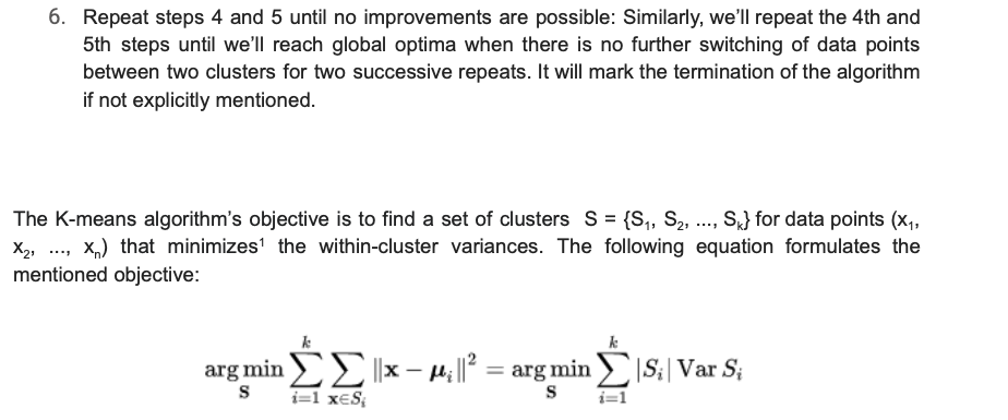 Solved 1. Specify the desired number of clusters K. Let us | Chegg.com