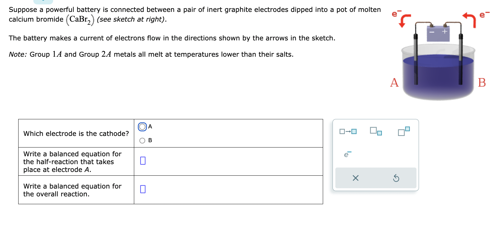 Solved Suppose a powerful battery is connected between a
