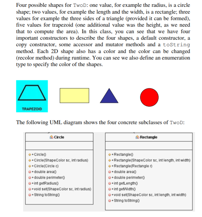 Objectives: Practice java programming with | Chegg.com