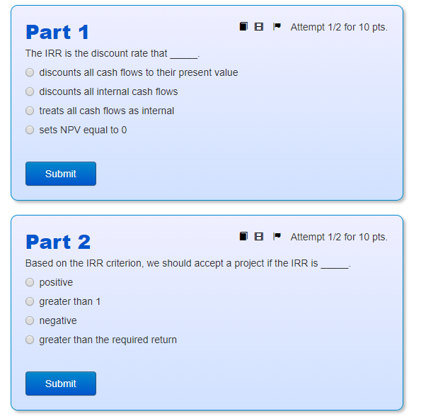 solved-part-1-b-attempt-1-2-for-10-pts-the-irr-is-the-chegg