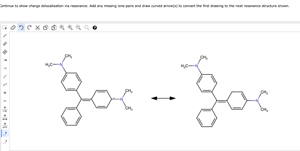Solved Continue to show charge delocalization via resonance. | Chegg.com