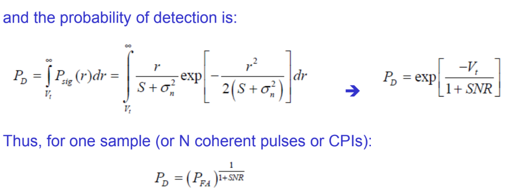 Solved 2. ( 20 points) Probability of detection problem 1. A | Chegg.com