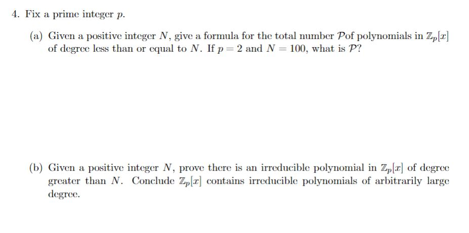 Solved Hello, I need help with problem 4a and 4b. | Chegg.com