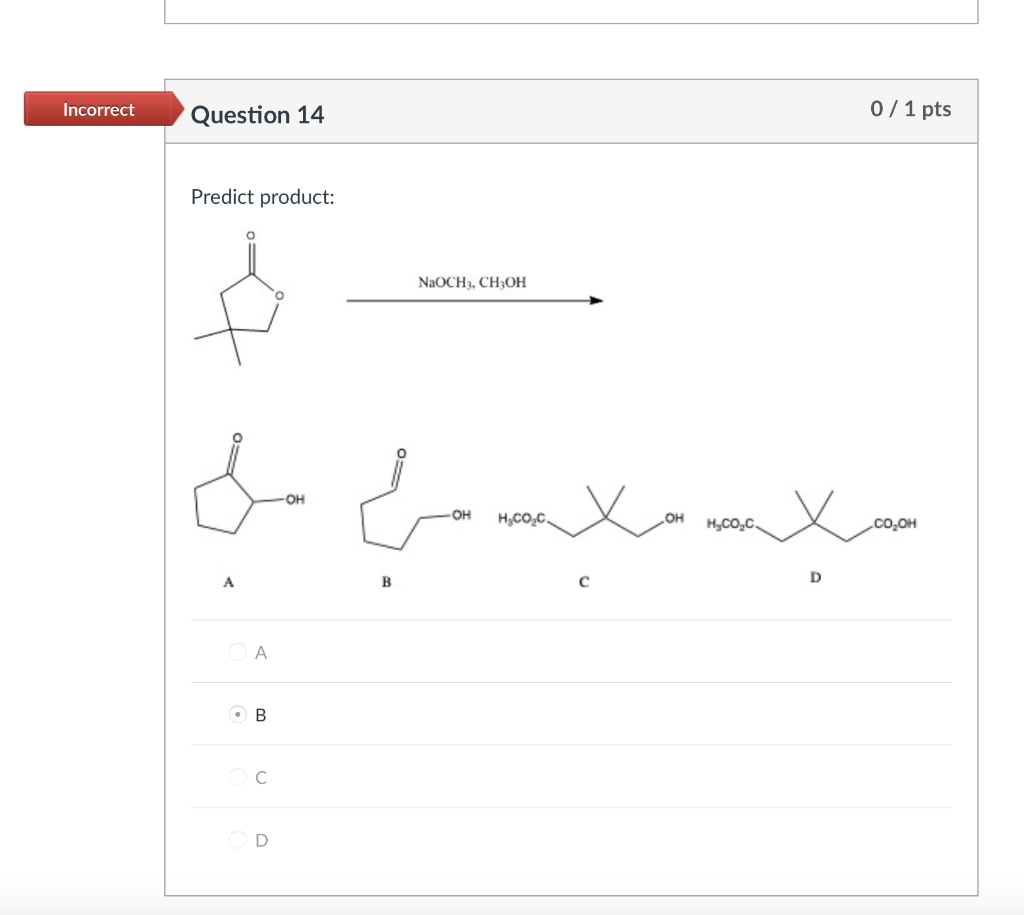 Solved Predict product: A B C D A B C | Chegg.com