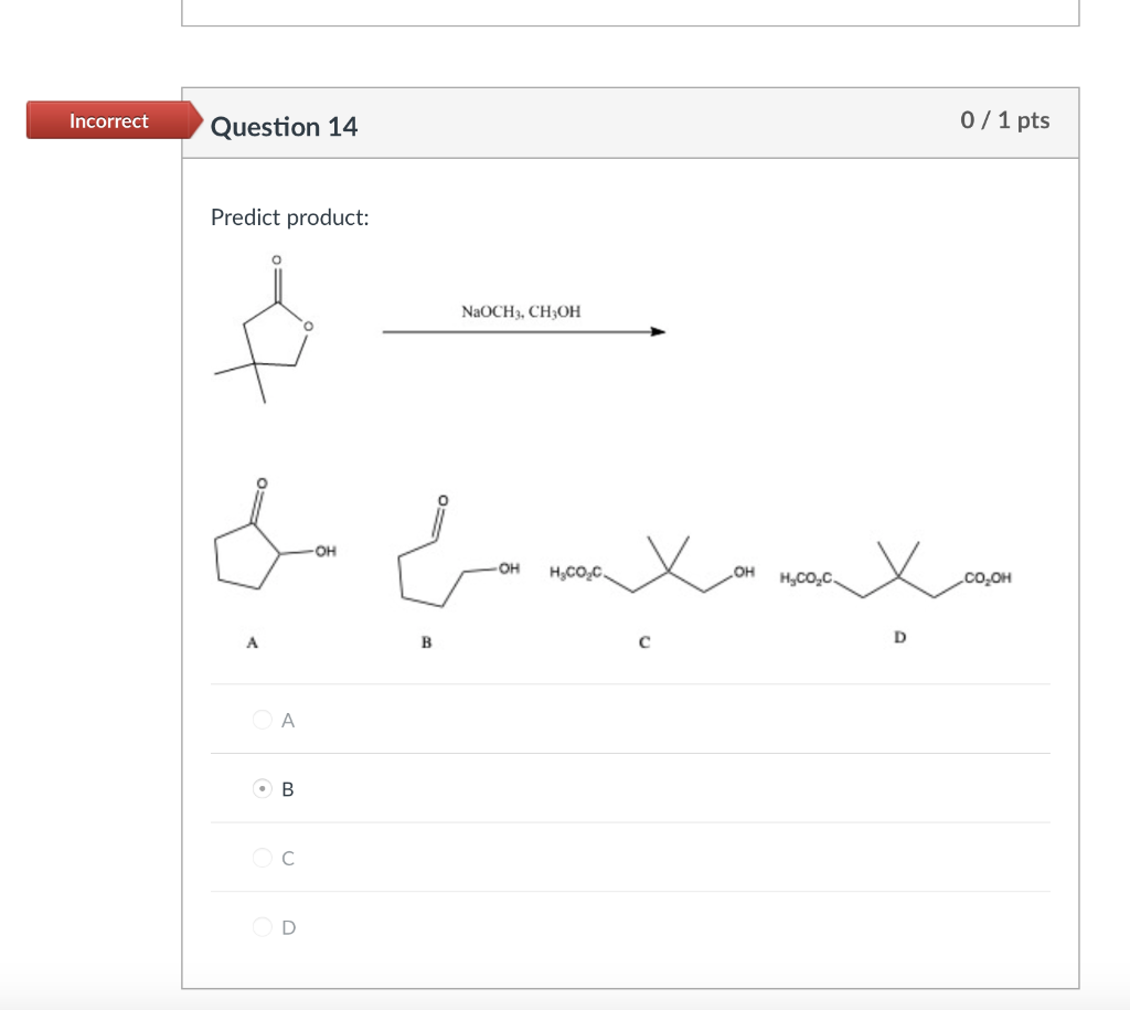 Solved Predict Product: A B C D A B C | Chegg.com