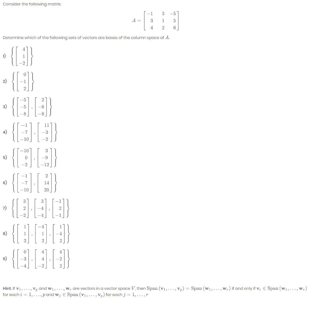 solved-consider-the-following-matrix-a-1-1-3-4-3-1-2-51-5-chegg