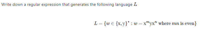 Solved Write down a regular expression that generates the | Chegg.com
